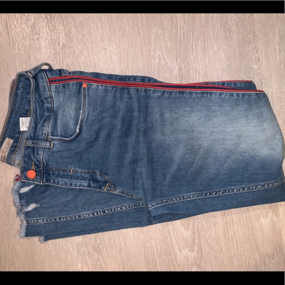 Zara light wash denim